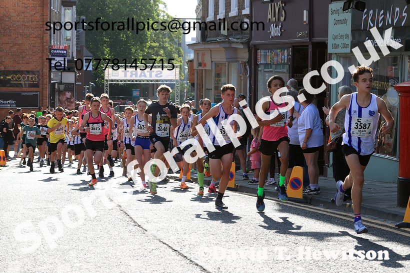 Darlington 3k Road Race, 2026 Darlington 10k 5k and 3k Road Race, Sunday, August 2nd. Photo: David T. Hewitson/Sports for All Pics